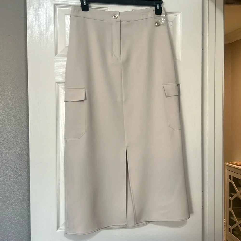Messini tan skirt NWOT retail$38 - Picture 1 of 6